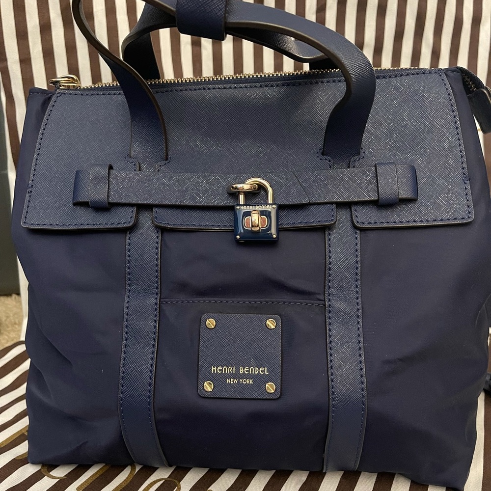 Henri Bendel Navy Blue Women's Bag